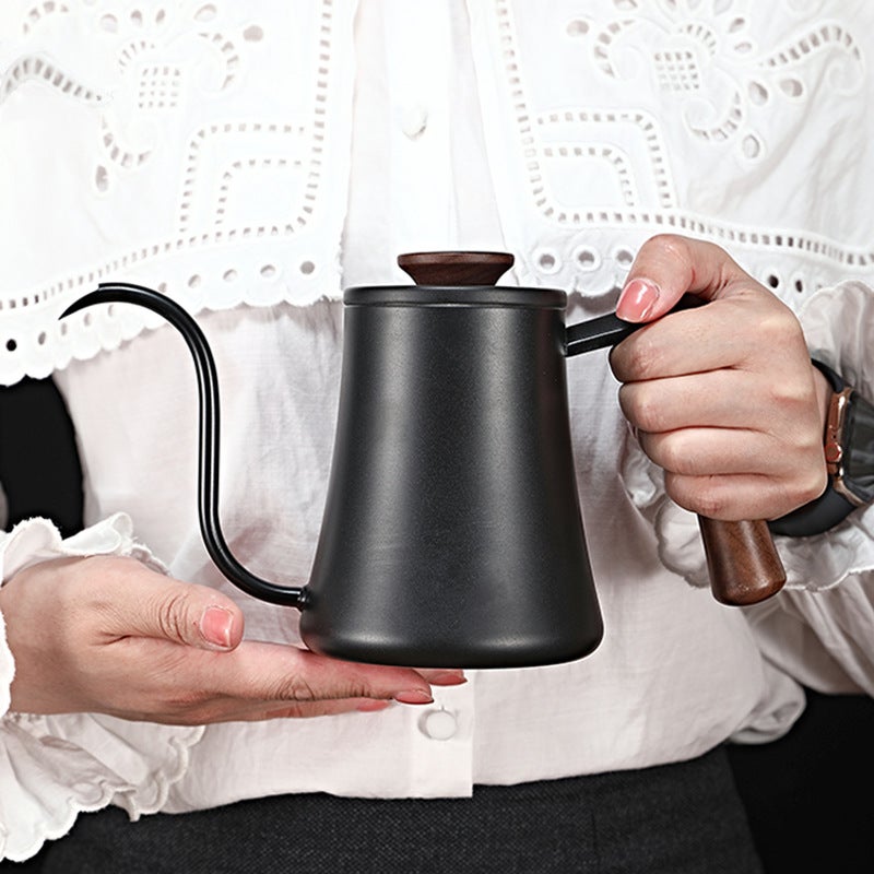 Hand Coffee Pot Household Hanging Ear Swan Neck Pot Coffee Hand Pot 304 Stainless Steel Long Mouth Pot Thin Mouth Pot 600 - Image 4