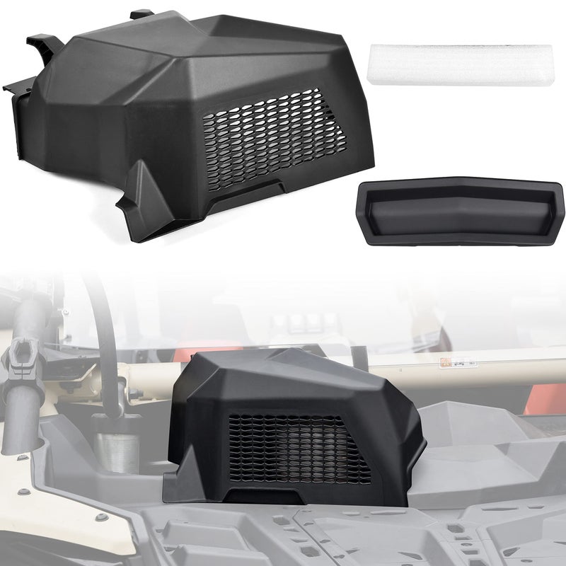 SAUTVS Noise Reduction Kit for CanAm Maverick X3 Air Clutch Intake Relocation Kit for CanAm Maverick X3 MAX Turbo R RR 20172025 Accessories