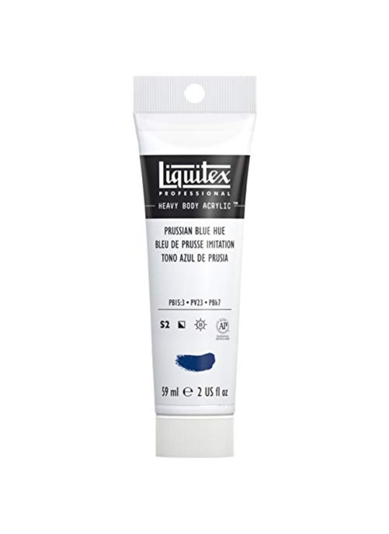 Liquitex - Liquitex Professional Heavy Body Acrylic Paint, 2-oz Tube, Prussian Blue Hue - Image 1