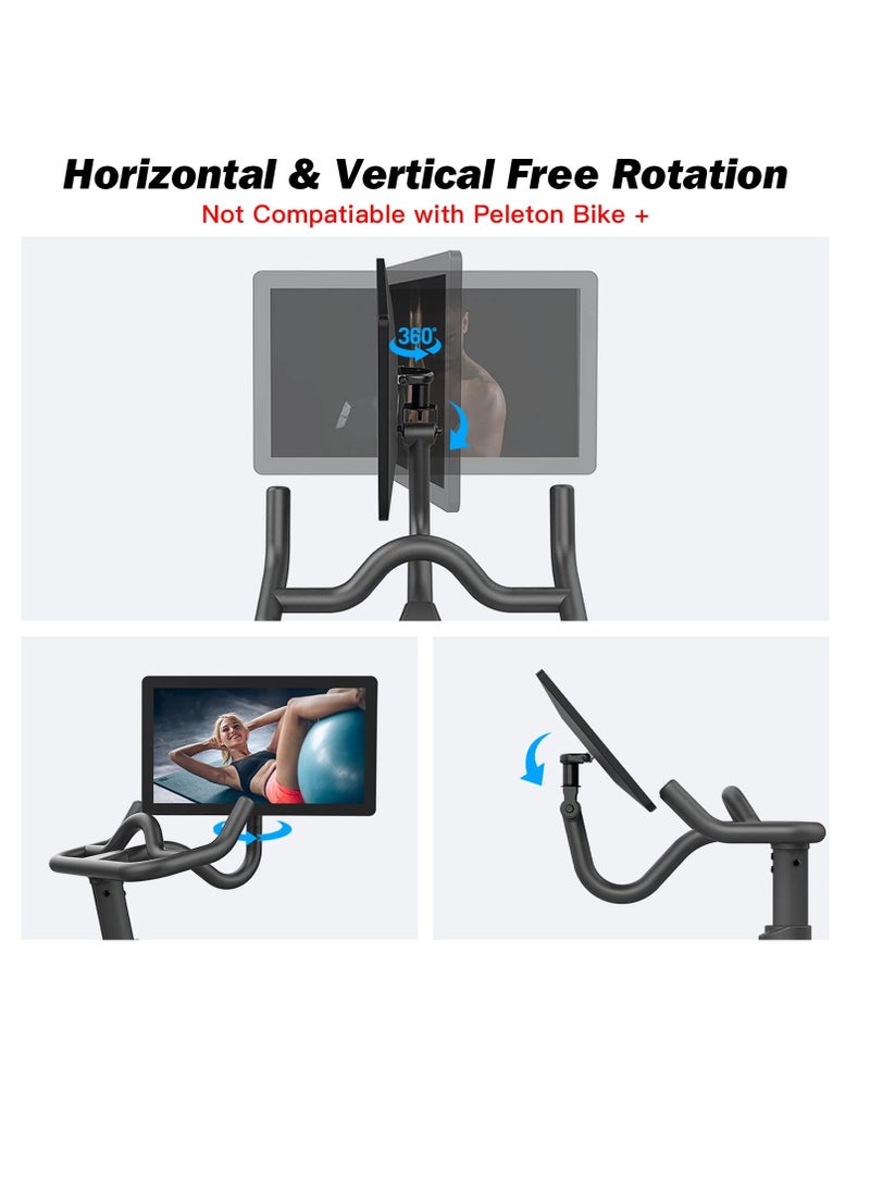 SYOSI Movement Monitor Adjuster, 360 Degree Aviation Aluminum Screen Monitor Adjuster for Peloton Bike (Not Compatible with Peloton Bike +) - Image 3