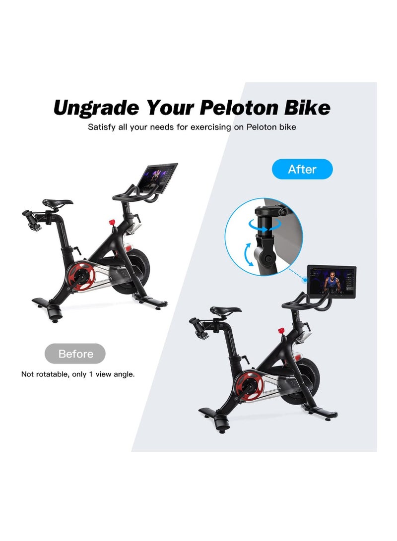 SYOSI Movement Monitor Adjuster, 360 Degree Aviation Aluminum Screen Monitor Adjuster for Peloton Bike (Not Compatible with Peloton Bike +) - Image 4