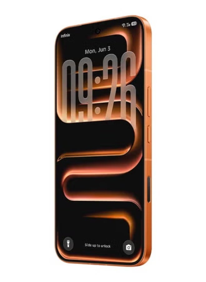 إنفينيكس Note 60 Pro Dual SIM Solar Orange 24GB RAM (12+12)256GB 5G with Free Infinix Magpad 30W Charger and Infinix GTpower 55w (Color of gifts may vary) - Image 3
