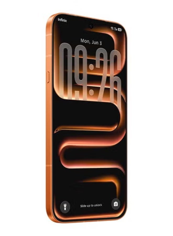 إنفينيكس Note 60 Pro Dual SIM Solar Orange 24GB RAM (12+12)256GB 5G with Free Infinix Magpad 30W Charger and Infinix GTpower 55w (Color of gifts may vary) - Image 4