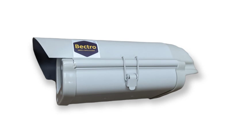 Bectro CCTV Security Waterproof/Dustproof/Rainproof Bullet Camera Mounting Enclosure for Outdoor Purpose, Size - 6", Made Aluminium, with Side Locking System - Image 4