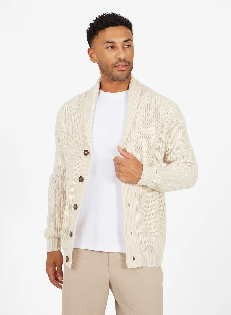Buttoned Cardigan