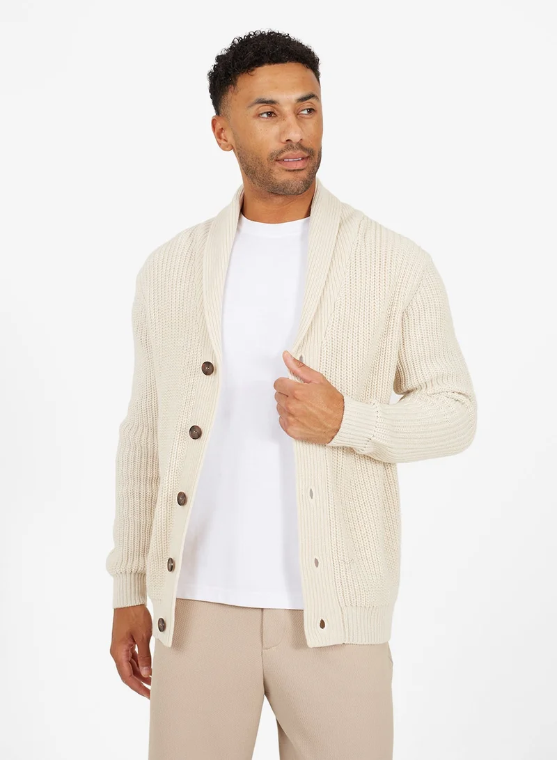 BRAVE SOUL Buttoned Cardigan