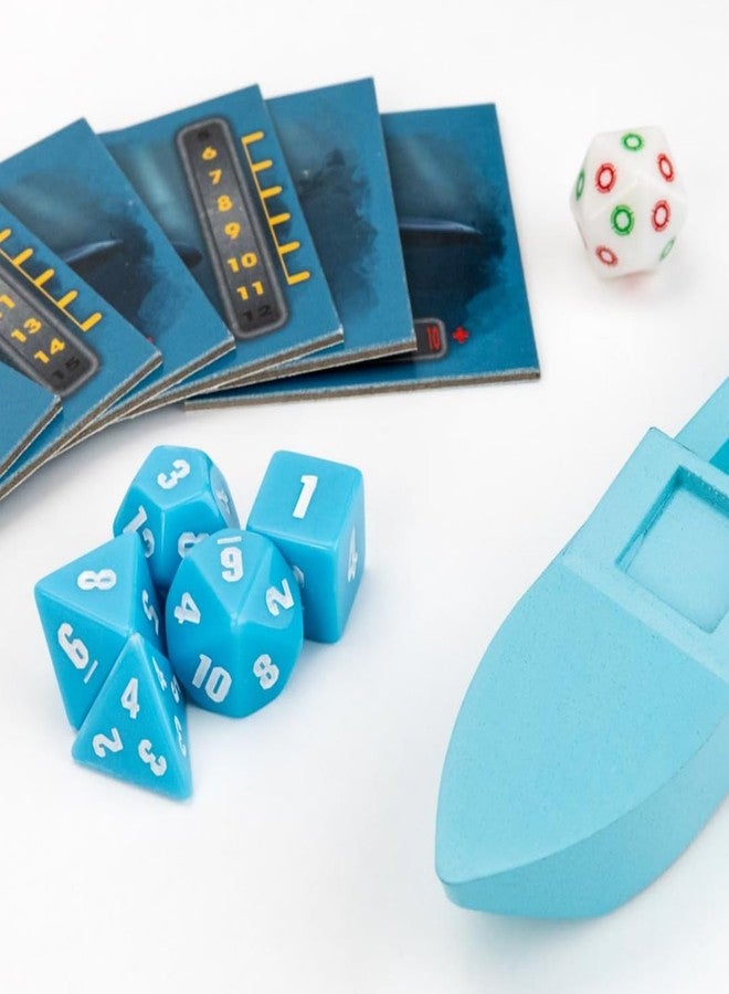 Fanroll Battleship Search and Destroy Board Game, Launch Dice to Sink Enemy Subs! - Image 5