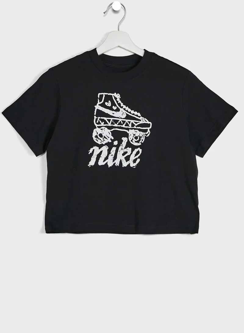 Nike Youth Nsw Icon Clash Boxy T-Shirt