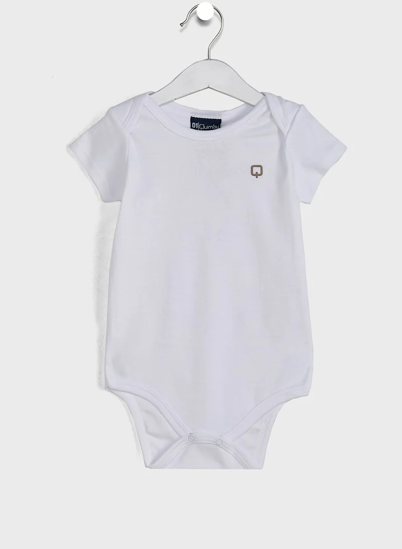 Quimby Infant Ribbed Bodysuit