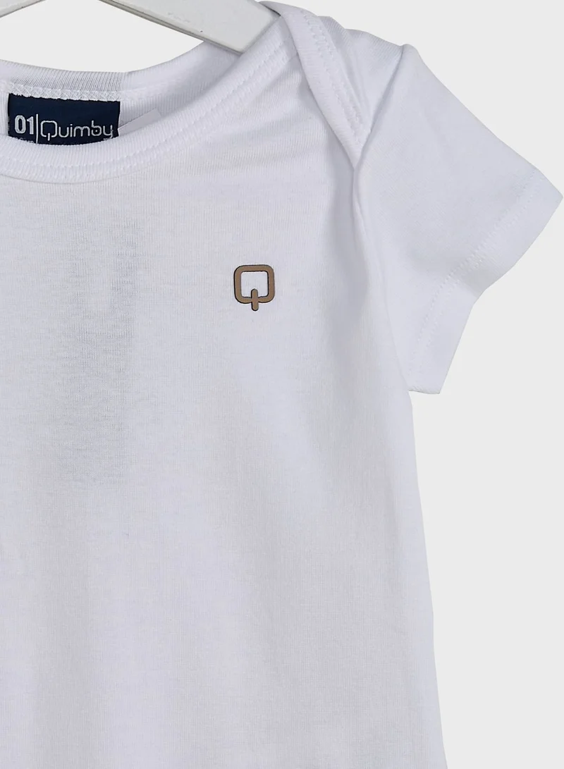 Quimby Infant Ribbed Bodysuit