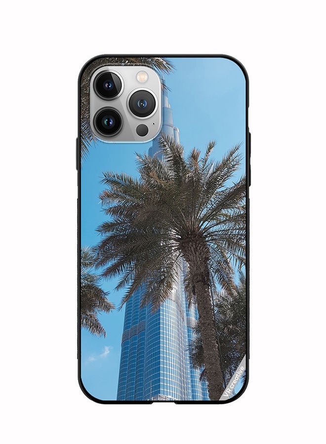 VR CREATIVE Protective Case Cover For Apple iPhone 12 Pro Max Royal Burj Khalifa Design Multicolour - Image 1