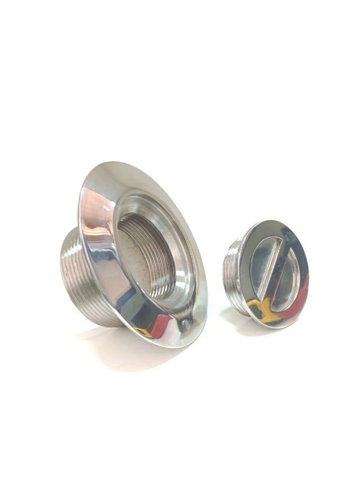 POOL MART Swimming Pool Suction Point with Threaded Lid Outlet SS 316 [VPTC316] - Image 3