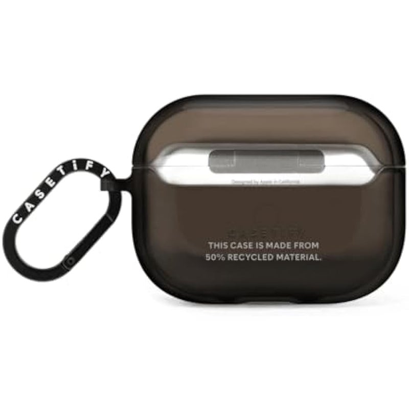 كاستيفي كاسيتي حافظة ايربودز برو 1/2 مع حلقة 【ليلو اند ستيتش كولاب】 - عائلة ستيتش - اسود - Image 2