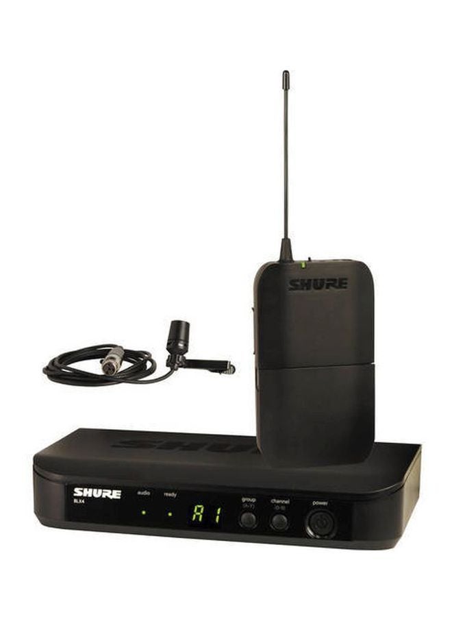 Shure Wireless Lapel Microphone  System BLX14+CVLX Black - Image 2