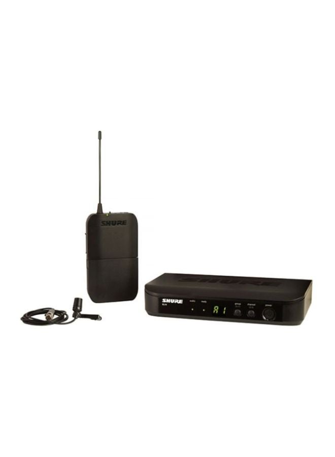 Shure Wireless Lapel Microphone  System BLX14+CVLX Black - Image 1