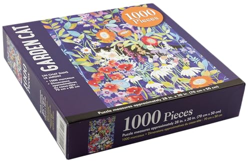 PETER PAUPER PRESS Garden Cat 1000 Piece Jigsaw Puzzle - Image 3