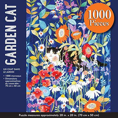 PETER PAUPER PRESS Garden Cat 1000 Piece Jigsaw Puzzle - Image 2