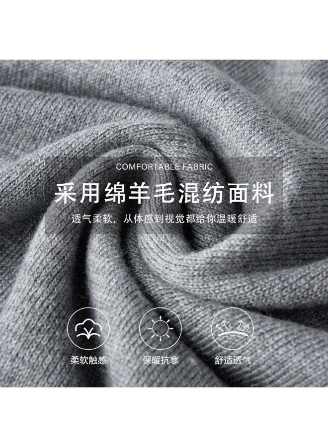 Hstyle women's Round Neck Knit Sweater - Autumn/winter Fashionable Slim-fit Layered Knit Top - Image 3