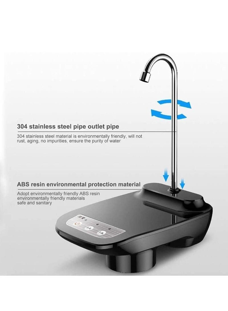 إلترازون YH-001 Cordless Portable Rechargeable Wireless Auto Electric Gallon Bottled Drinking Water Pump Dispenser Switch - Image 2