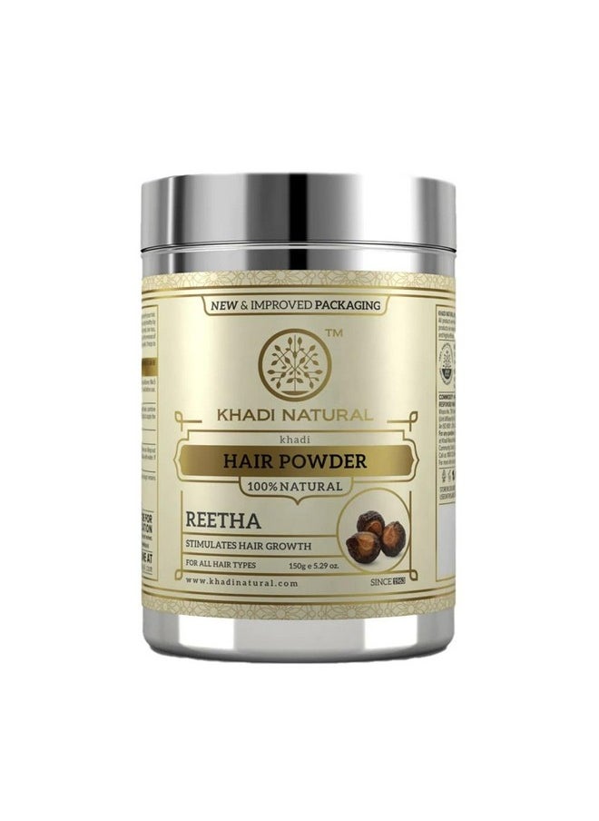 Khadi Natural Organic Reetha Powder Pack Of 2 (300 G)  - Image 2