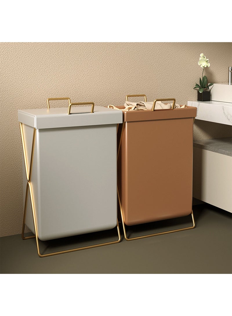 LIMOS Laundry Basket Stylish Clothes Storage Box Dust and Waterproof Portable Laundry Bag - Image 1