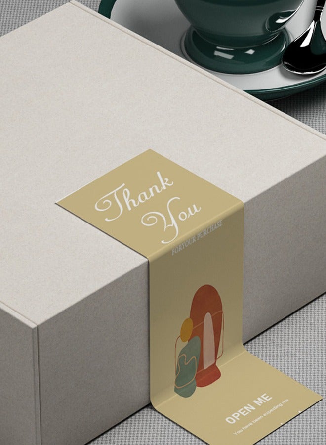 52-piece Thank You Stickers for Business CraftsGift and Box Decoration - Image 3