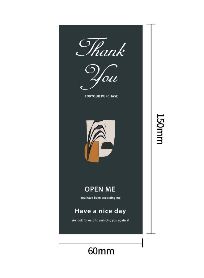 52-piece Thank You Stickers for Business CraftsGift and Box Decoration - Image 4