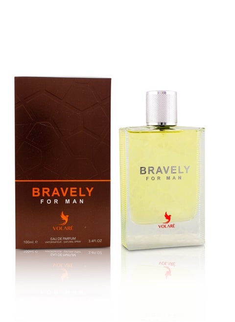 Bravely by Volare for Men, Eau de Parfum, 100ml