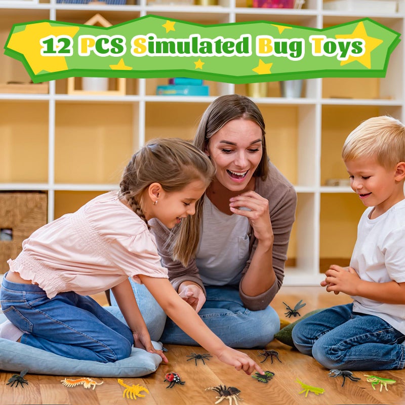Funsland Bug Catcher Kit for Kids - 17 PCS Outdoor Explorer Kit Insect Catching Toys Nature Adventure Set for Boys 3 4 5 6 7 8 Year Old - Image 5