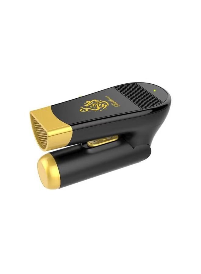 Cool Baby موقد بخور كهربائي قابل للطي قابل لإعادة الشحن عبر USB أسود/ذهبي 11.5 × 5 سم - Image 2