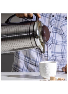 BLACKSTONE Vacuum Flask Stainless Steel Insulated Thermal Vacuum Jug 1.0Ltr  - Image 3