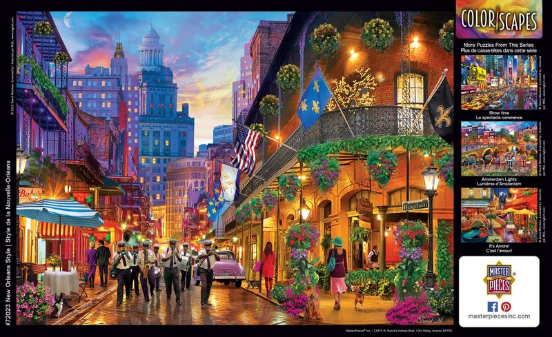 MasterPieces 1000 Piece Jigsaw Puzzle for Adults, Family, Or Youth - New Orleans Style - 19.25"x26.75" - Image 4