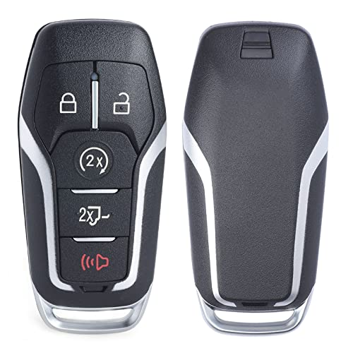 Keymall Remote Key Fob Case Shell Cover for Ford F150/F250 2015 2016 2017(FCC ID:M3N-A2C31243300 P/N:164-R8117) 5 Buttons,Just a Key Shell - Image 5