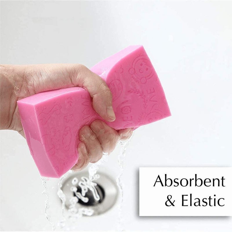 CPD Empire CPD Empire Ultra Soft Exfoliating Sponge Asian Bath Sponge For Shower Japanese Spa Cellulite Massager Dead Skin Remover Sponge For Body Face Scrubber for Women and Men  - Image 4