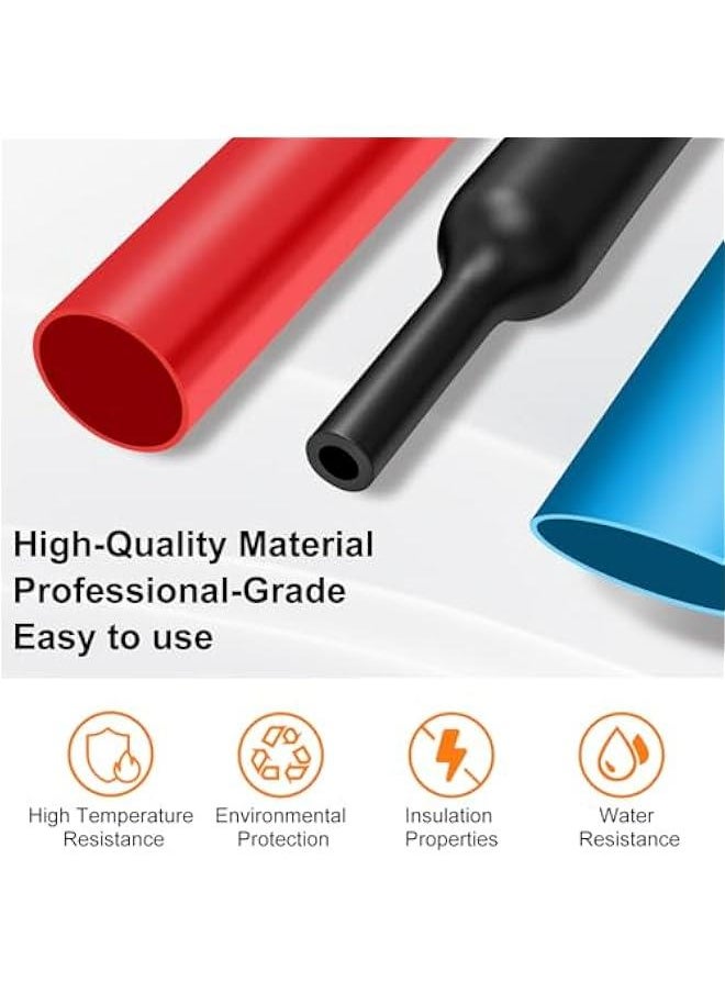Generic Heat Shrink Tubing Kit - 580Pcs EVA Material in 6 Colors and 11 Sizes - Ideal for Electrical Insulation, Repairs, and Wire Connectors with User-Friendly Design and Storage Case  - Image 2