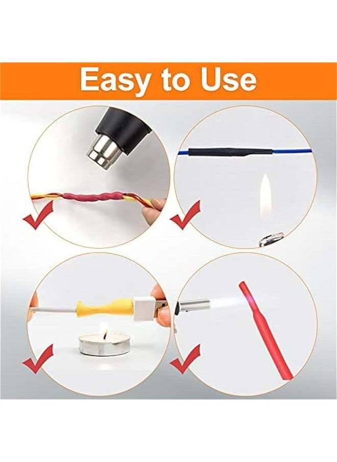 Generic Heat Shrink Tubing Kit - 580Pcs EVA Material in 6 Colors and 11 Sizes - Ideal for Electrical Insulation, Repairs, and Wire Connectors with User-Friendly Design and Storage Case  - Image 4
