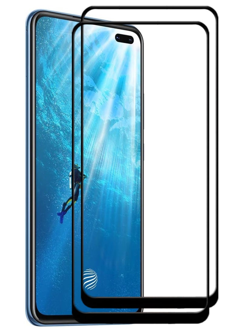 ACLIX 2 Pieces Antistatic ESD Dustproof Premium Quality High Definition Tempered Glass Screen Protector Designed For vivo V19 - Image 1