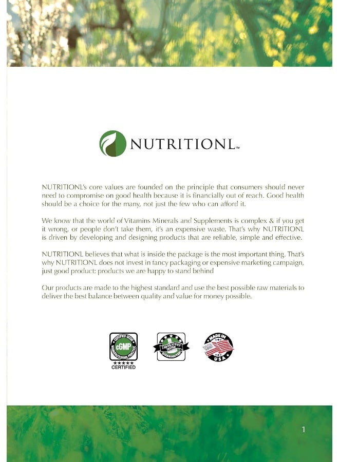 NUTRITIONL أقراص يومية للرجال 30 قرص - Image 4