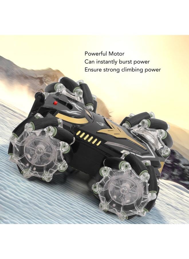 RC Dance Car Double Sided 360 Degree Flip Rotating Rechargeable RC Stunt Car Toy with Swing Arm for 6 Years Old Above