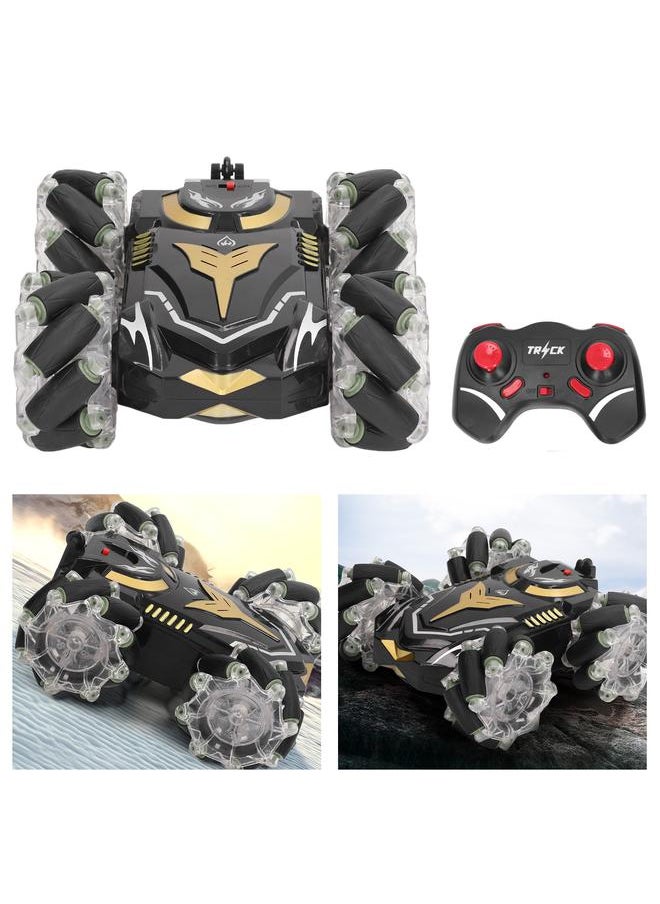 RC Dance Car Double Sided 360 Degree Flip Rotating Rechargeable RC Stunt Car Toy with Swing Arm for 6 Years Old Above
