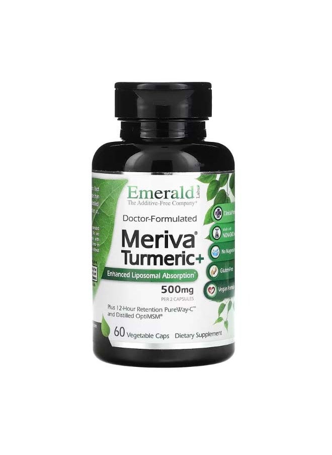 Meriva Turmeric  500 mg 60 Vegetable Caps 250 mg per Capsule - pzsku/Z1342C001A73C51724AD8Z/45/_/1704940009/6df01b96-939a-4b2b-935f-f10e87b2baa0