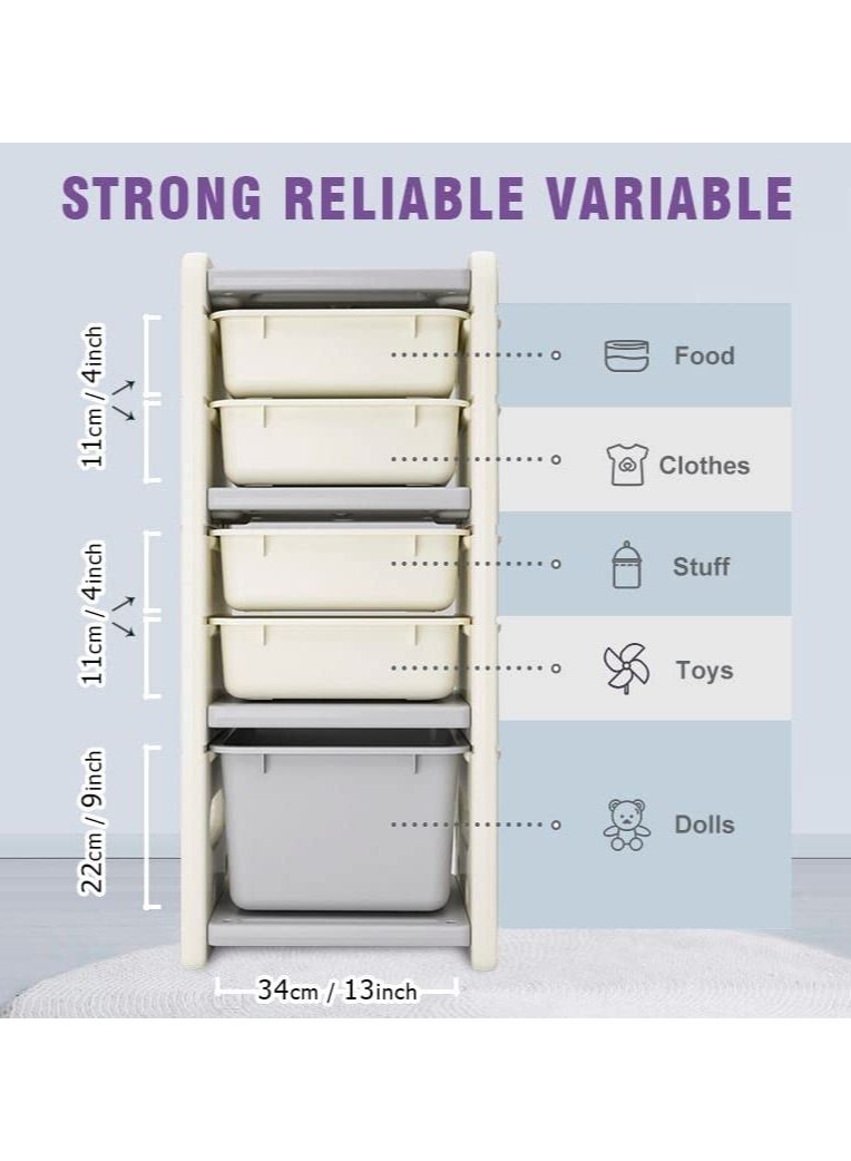 Cool Baby COOLBABY Organizer Toys - Toy Storage Organizer - Kids Storage Solutions – Kids Toddler Room Organizer - Toddler Storage Organizer - Image 3