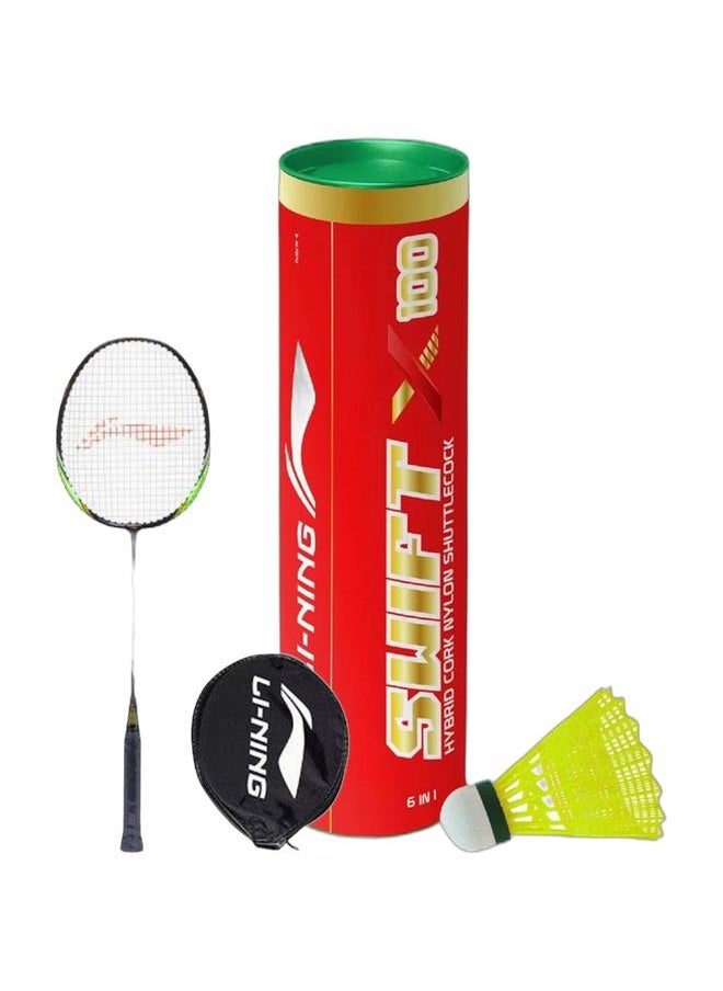 Li-Ning XP 901 Sindhu Racket + Swift X 100 Shuttlecock Pack  - Image 1