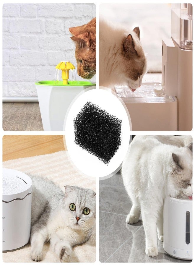 XIHIRCD 20pcs Pet Fountain Replacement Filters, Cat Fountain Filters Replacement Pet Drinking Water Sponge Foam Filters Compatible with PETKIT Eversweet 3 Pro 92oz/2.8L Pet Fountain - Image 3