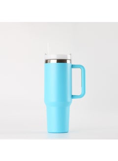 Stanley 40oz Handle Cup 304 Stainless Steel Thermal Mug Sky Blue