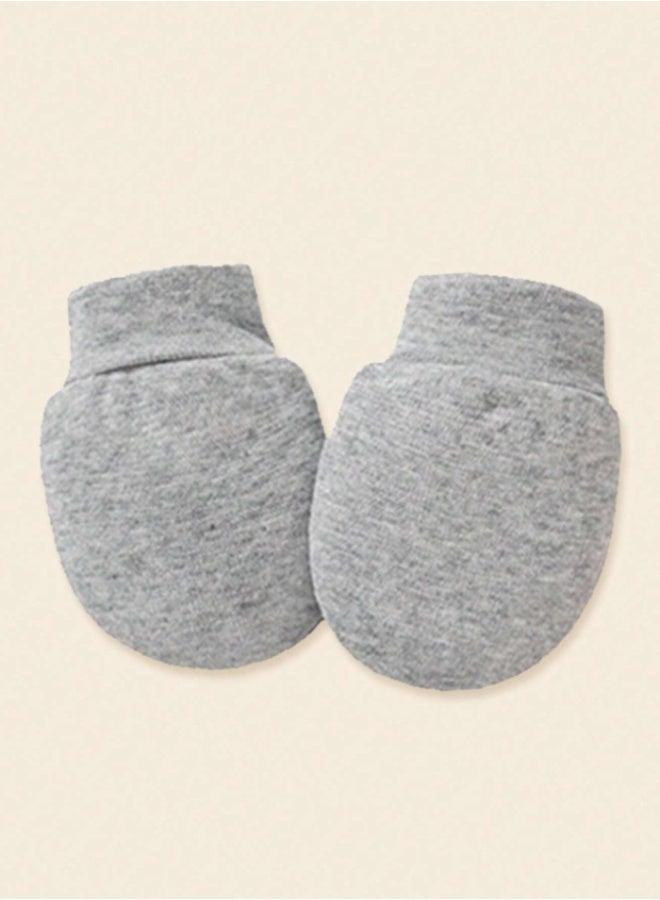 6 Pairs Baby Scratch Mittens – Soft Cotton Anti-Scratch Gloves for Newborns, Breathable Infant Hand Covers with Gentle Elastic Cuffs ( 0 - 3 Month) - Image 3