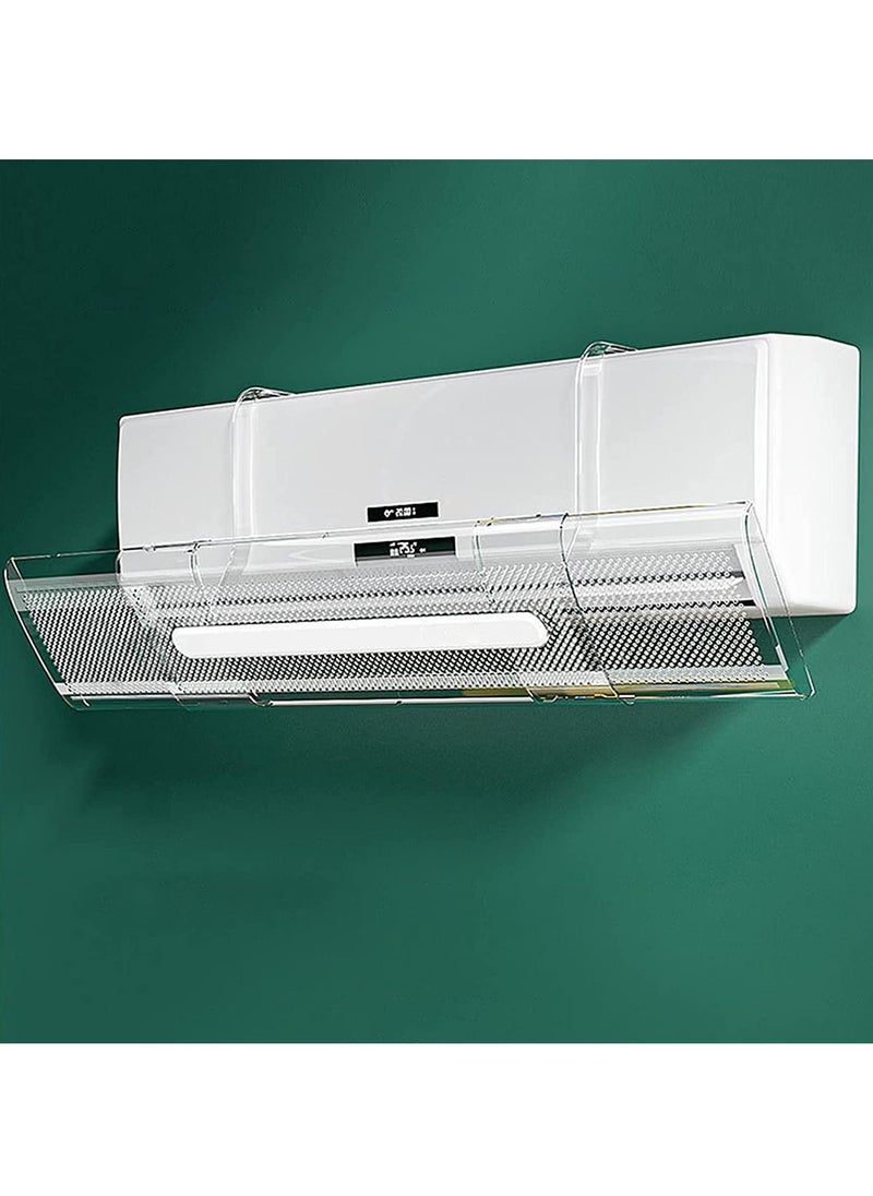 Generic Air Conditioner Deflector Adjustable AC Air Deflector Suitable for Split Air Conditioners  - Image 1