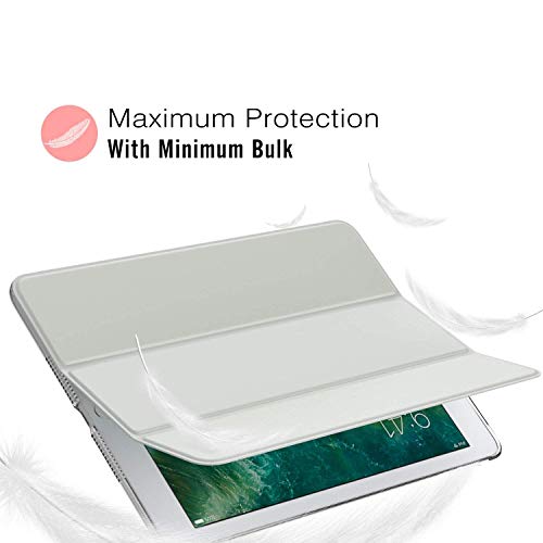 MOCA Ultra Slim Magnetic Stand Smart Flip Cover-case for The Apple iPad 2018/2017 A1822/A1823 Also Fits Flip Case Cover (Gray) - Image 5