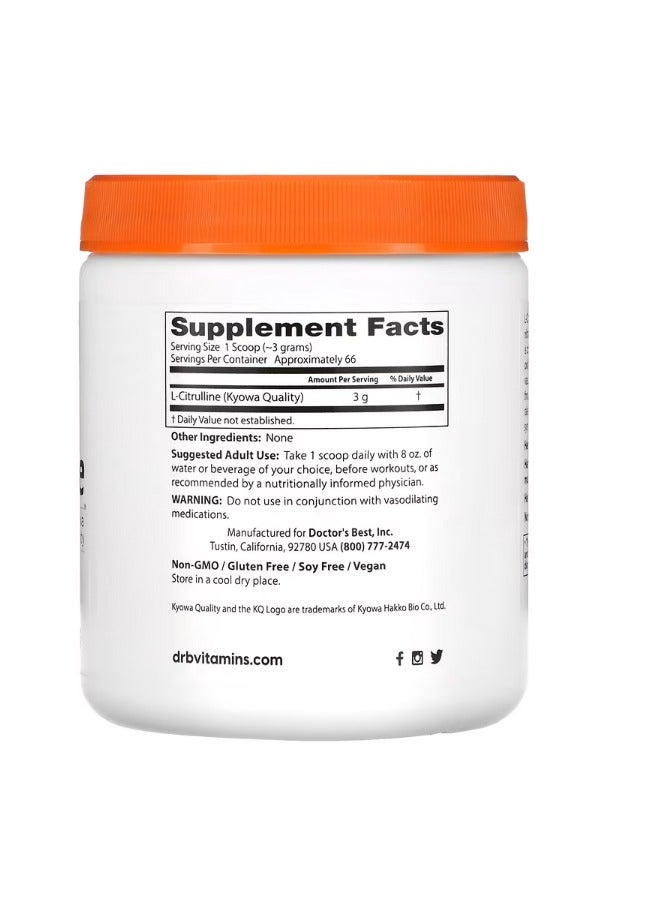دكتورز بست LCitrulline Powder 7 oz 200 g - Image 2