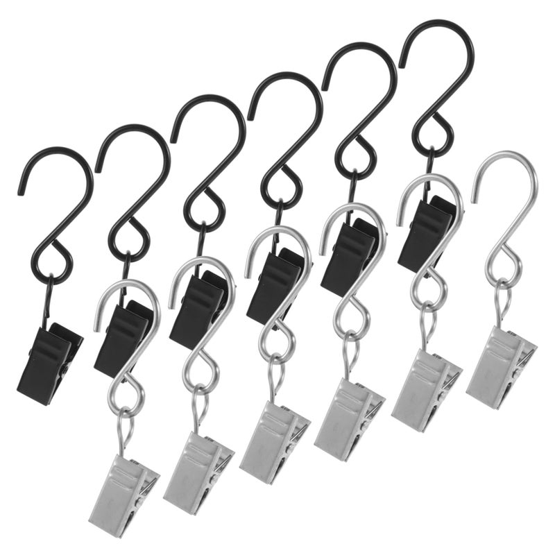 20 Pcs Heavy Duty S Hooks For Hanging Curtains RV Awning And Outdoor Use - Image 2